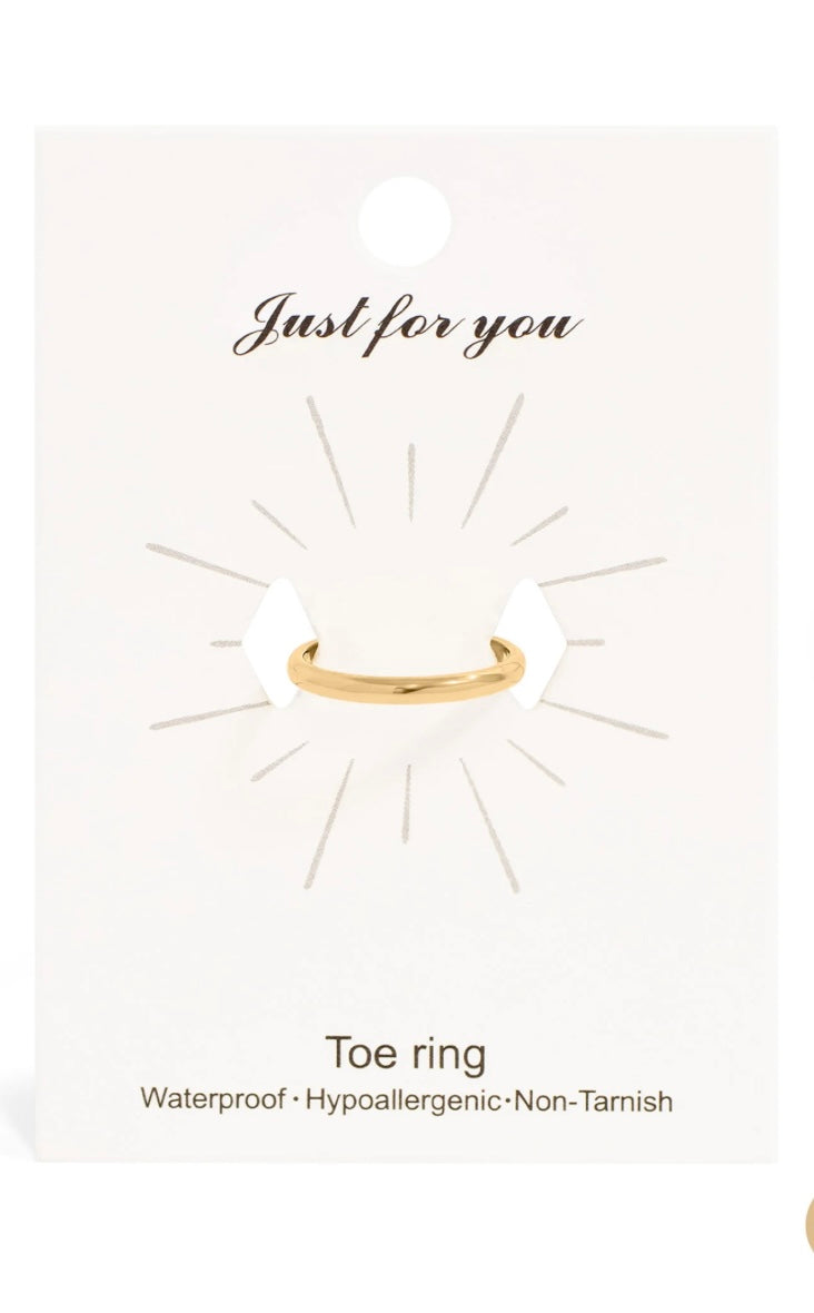Classic toe ring