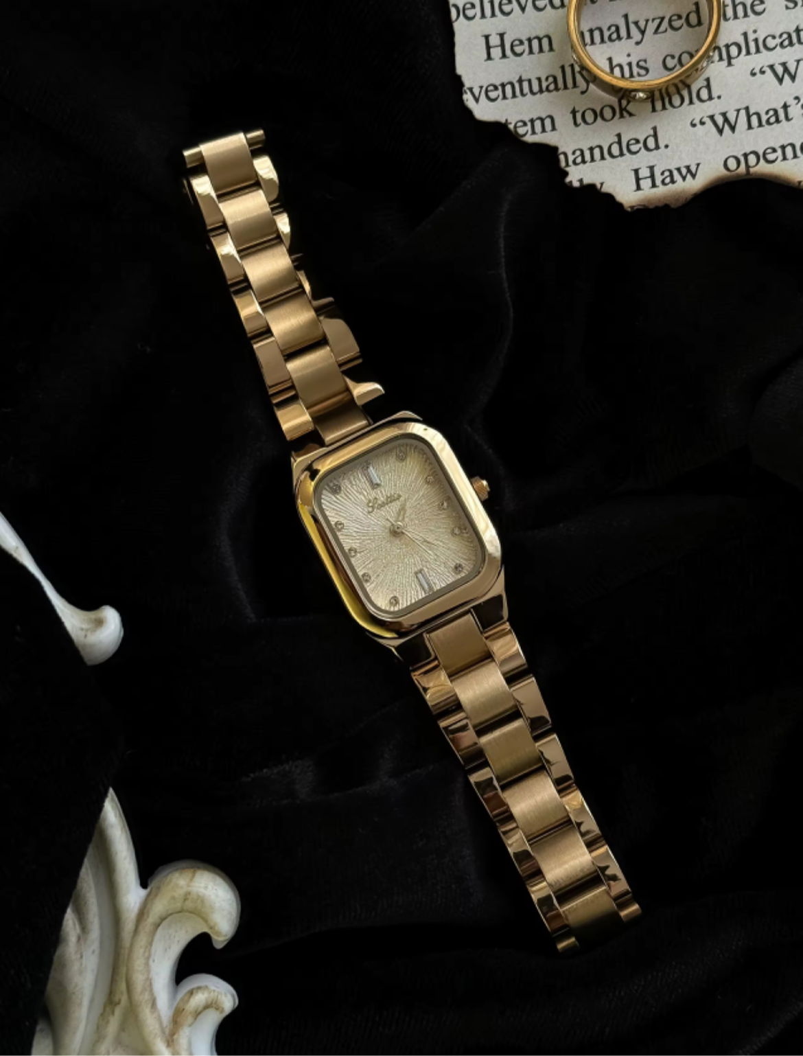 Golden girl watch