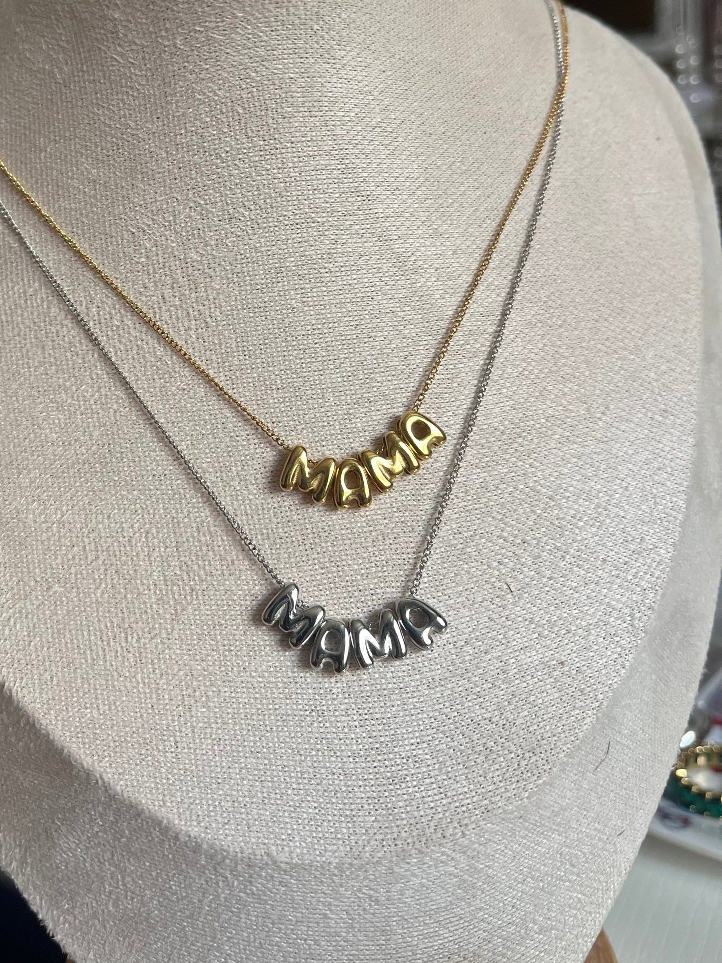Mama bubble necklace