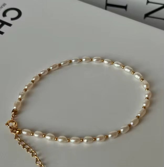 Pearl anklet