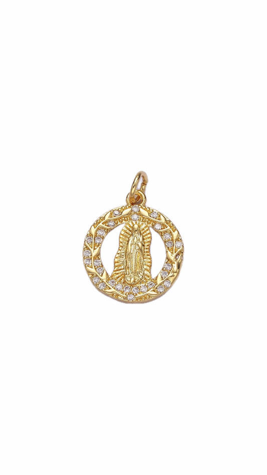 Religious Guadalupe Necklace