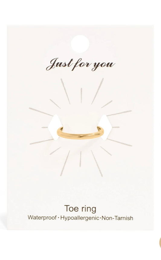 Classic toe ring