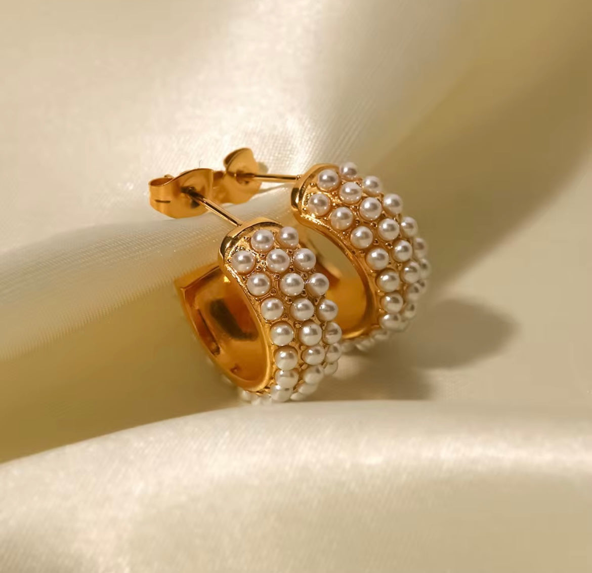 My pearls hoop