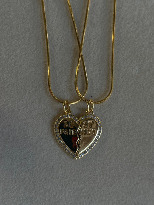 Bestie matching necklaces