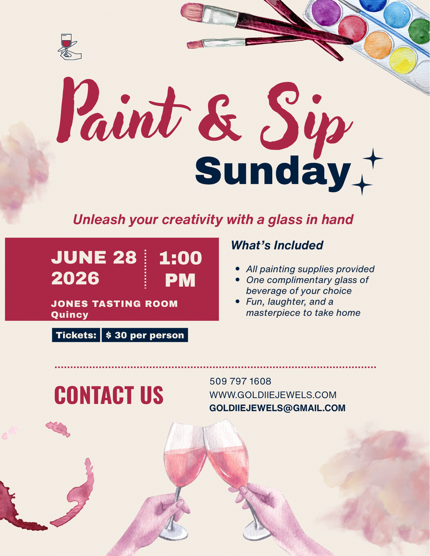 Paint & Sip Sunday