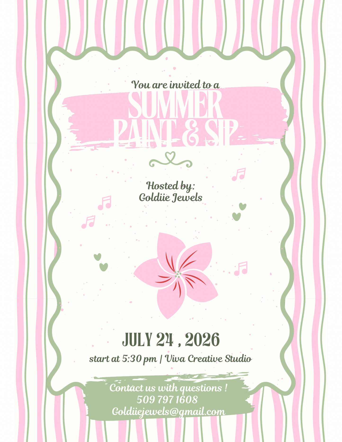 Summer Paint & Sip