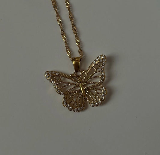 Butterfly necklace